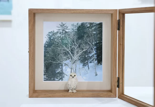 はしもとみお × かくたみほ展  「Blue-北へ-」